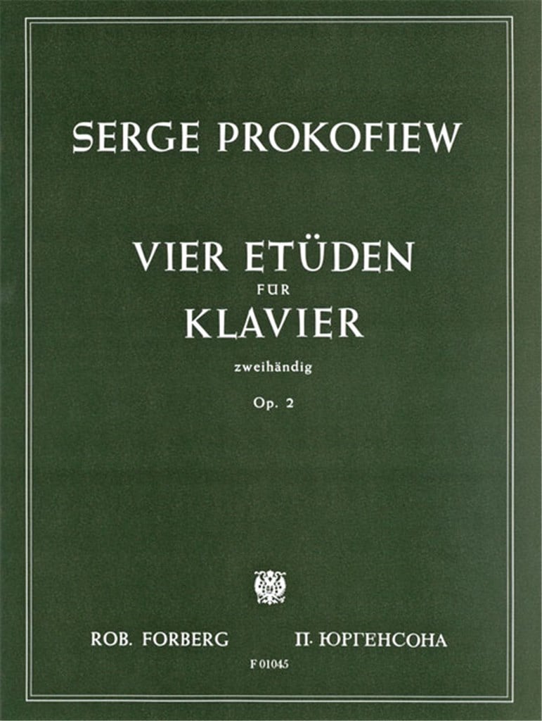 Vier Etüden, op. 2